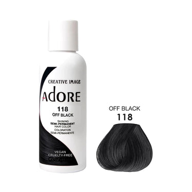 ADORE_Off Black 118 semi-permanent hair color_Cosmetic World